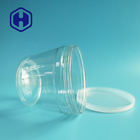 La circular del tarro 680ml del empaquetado de plástico transparente truncó forma de cono alrededor del envase de plástico