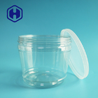 La circular del tarro 680ml del empaquetado de plástico transparente truncó forma de cono alrededor del envase de plástico