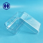 Pastelería de tarta PET cuadrada desechable Caja de plástico para alimentos embalaje transparente