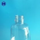 El plástico transparente vacío de la tapa del tornillo embotella el recipiente líquido plástico reutilizable