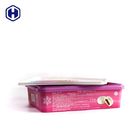 caja del cuadrado IML de la categoría alimenticia 0.45KGS/rasguño plástico del envase de la torta resistente
