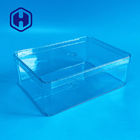 Caja de plástico transparente libre rectangular del ANIMAL DOMÉSTICO 40oz de Bpa ninguna manija
