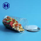 las latas del plástico transparente 500ml secaron el bote disponible vegetal del animal doméstico de la comida enlatada