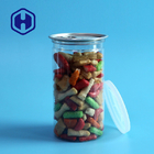 las latas del plástico transparente 500ml secaron el bote disponible vegetal del animal doméstico de la comida enlatada