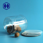 latas del plástico transparente del caramelo de algodón de 21.6oz 640ml con el extremo abierto fácil
