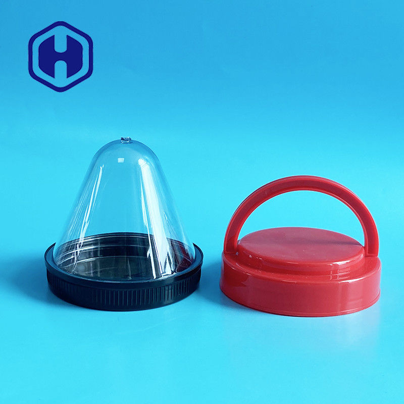 Botella de PET de 550 ml Preforma Tamaño personalizado Forma Cuello 87 mm Boca ancha