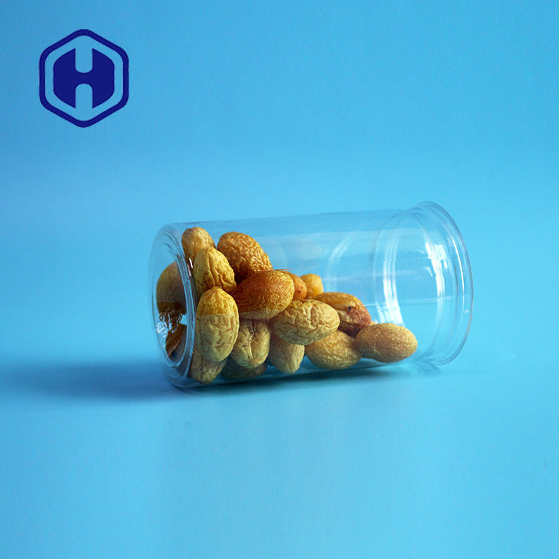 360 ml 12 oz frutas secas especias hermética a prueba de fugas latas de plástico con tapa fácil de abrir