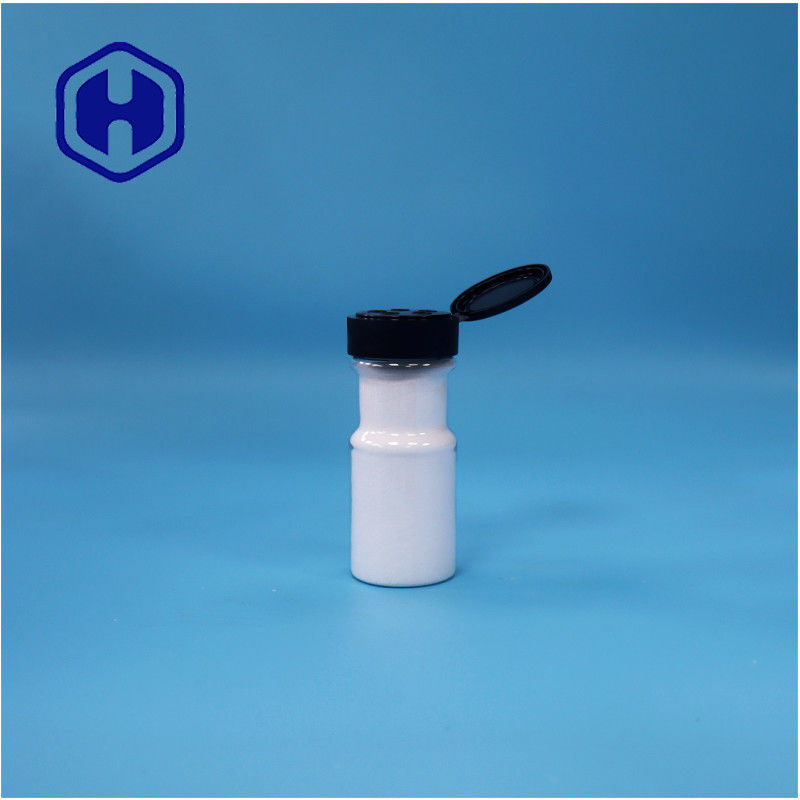 Envases de plástico redondo transparente sal de maíz almidón de grado alimenticio especias