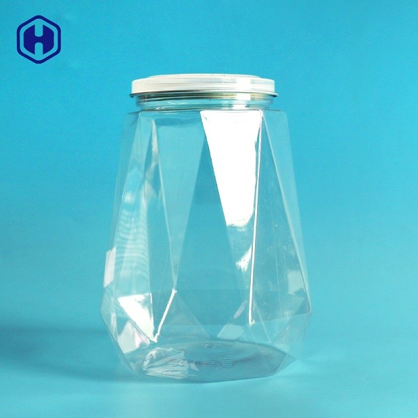 Recipiente transparente reutilizable durable Eco 1630ml amistoso del cilindro