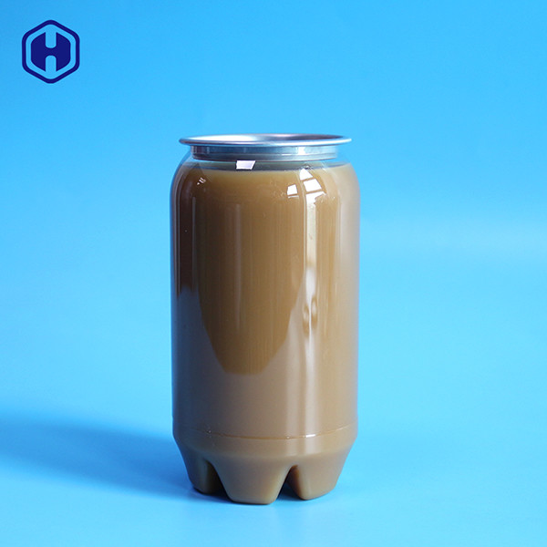 Las latas de soda plásticas de 350ML 123M M para las bebidas ordeñan té