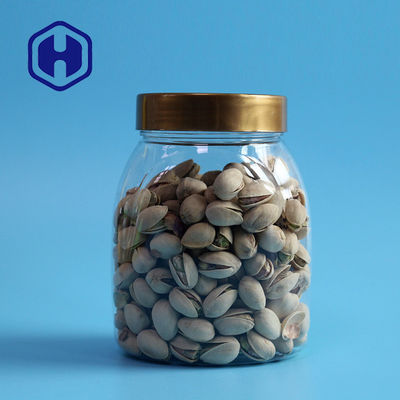 El anacardo plástico de la boca de la tapa ancha del tornillo sacude transparente libre de 570ml Bpa