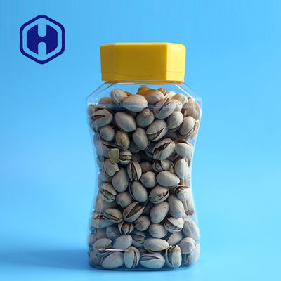 Altura clara del tarro 180m m del envase de plástico de las habas del polvo 800ml