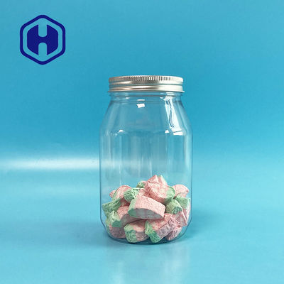 altura superior de aluminio de Mason Plastic Bottle Jar With 136m m de los bocados 560ml