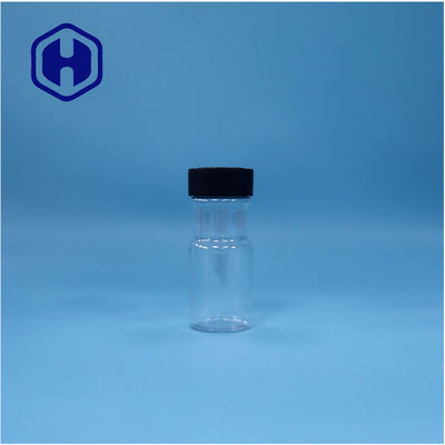 Especias de plástico transparente Sal Pimienta Negra Polvo de perejil picado Jar Flip Top Cap