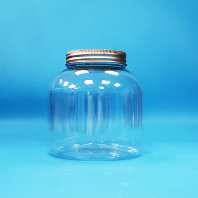 Jarrones de alimentos diarios con tapas de tornillo de aluminio