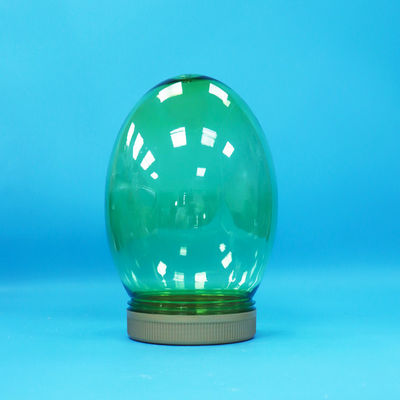 Jarrón de pistacho transparente de forma única de plástico PET de grado alimenticio