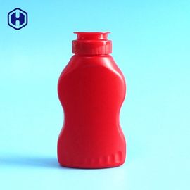 Gel de silicona plástico vacío de las botellas de la alta barrera roja PP Flip Top 220g 210ml