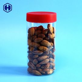 Embalaje Nuts secado tarros plásticos anchos redondos vacíos claros del anacardo de la boca