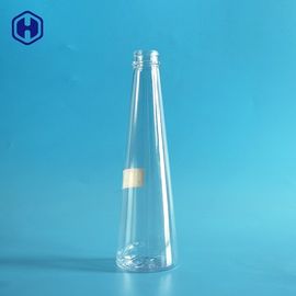 Envase líquido plástico reciclable alto de la botella 10oz del ANIMAL DOMÉSTICO de la salsa