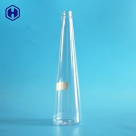 La pagoda vacía transparente de la botella del ANIMAL DOMÉSTICO de la salsa del ANIMAL DOMÉSTICO forma la altura de 264M M