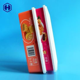 Comida enlatada apilable que empaqueta ahorro de espacio disponible de la caja plástica