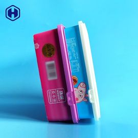 Las cajas plásticas del cuadrado de la categoría alimenticia con las tapas BPA inodoro higiénico liberan