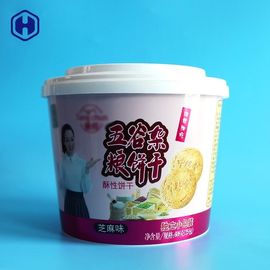 Diámetro biodegradable del cubo de IML contenedores de almacenamiento de la categoría alimenticia de 8,07 pulgadas