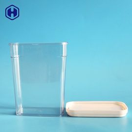 Derramamiento portátil disponible trapezoidal de la caja plástica del acondicionamiento de los alimentos no