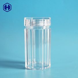 El plástico ancho de la boca de la forma del octágono sacude el empaquetado de la galleta de la medicina