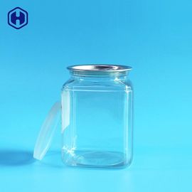Envases plásticos cuadrados durables de la galleta completamente herméticos y prueba del escape