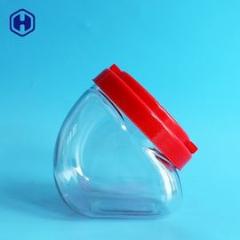 Envases de comida vacíos del tamaño del claro del cilindro del envase del caramelo medio de la fruta