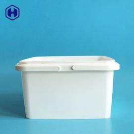 La manija del doble de las tinas de la aduana 3.2L IML encajona los contenedores de almacenamiento plásticos de la comida