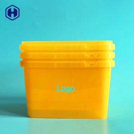 La categoría alimenticia cuadrada apilable hermética de la caja plástica PP vacia el envase