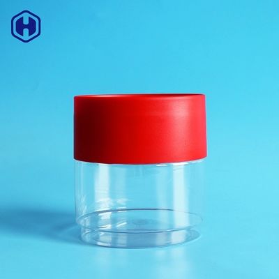 Tarro apilable de encargo del ANIMAL DOMÉSTICO del claro de 396ML 13OZ para los caramelos