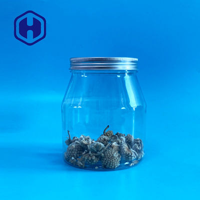 tarros vacíos del plástico transparente de 900ml 30oz para las galletas Konjac de Jelly Gummy Cat Dog Snacks
