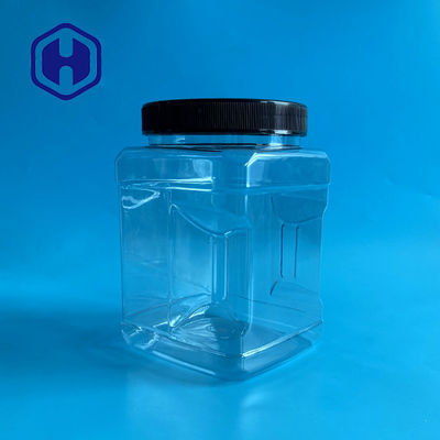 110m m 1805ml plástico 61oz agarraron el tarro ancho de la boca para el almacenamiento del hogar