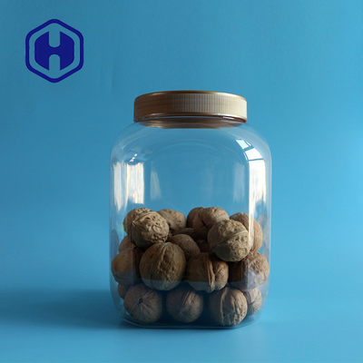 tarro plástico de la prueba disponible del escape de 3500ml 119oz para las nueces de los anacardos de las nueces de la piruleta
