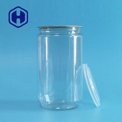 el plástico transparente de 30.7oz 900ml conserva las palomitas crudas orgánicas rectas de las habas de los cacahuetes 307#
