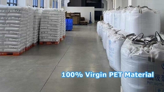 Materia Prima PET 100% Virgen | Material de embalaje de calidad alimentaria con certificación FSSC22000