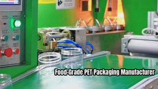 Fabricante de envases de PET de calidad alimentaria | Visita a la fábrica de OEM y ODM