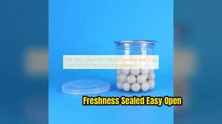 Bote de PET de 220 ml para envasado de mariscos y dulces