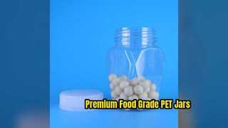 Frascos de PET de calidad alimentaria personalizados para envasado de alimentos de primera calidad
