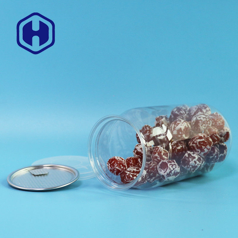 El ANIMAL DOMÉSTICO plástico vacío seco del acondicionamiento de los alimentos de los mariscos de los dulces puede con las tapas 24oz por encargo