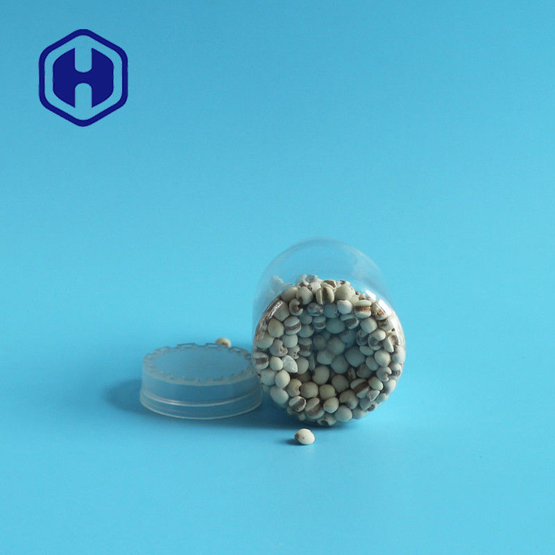 comida de empaquetado 120ml seguro del tarro de la prueba del escape 4oz de la muestra del paquete regalo plástico del tapón de tuerca del pequeño