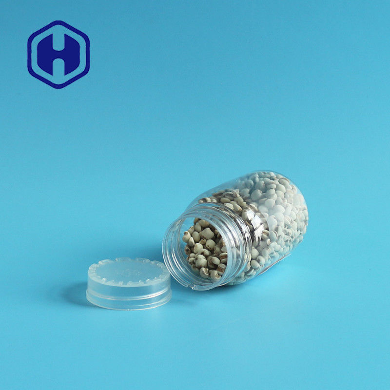 comida de empaquetado 120ml seguro del tarro de la prueba del escape 4oz de la muestra del paquete regalo plástico del tapón de tuerca del pequeño