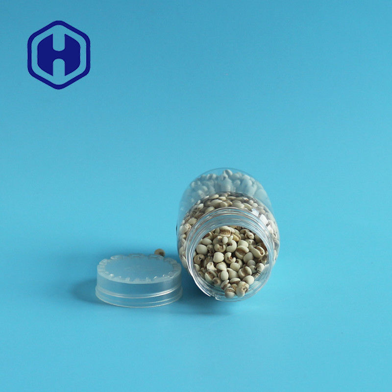 comida de empaquetado 120ml seguro del tarro de la prueba del escape 4oz de la muestra del paquete regalo plástico del tapón de tuerca del pequeño