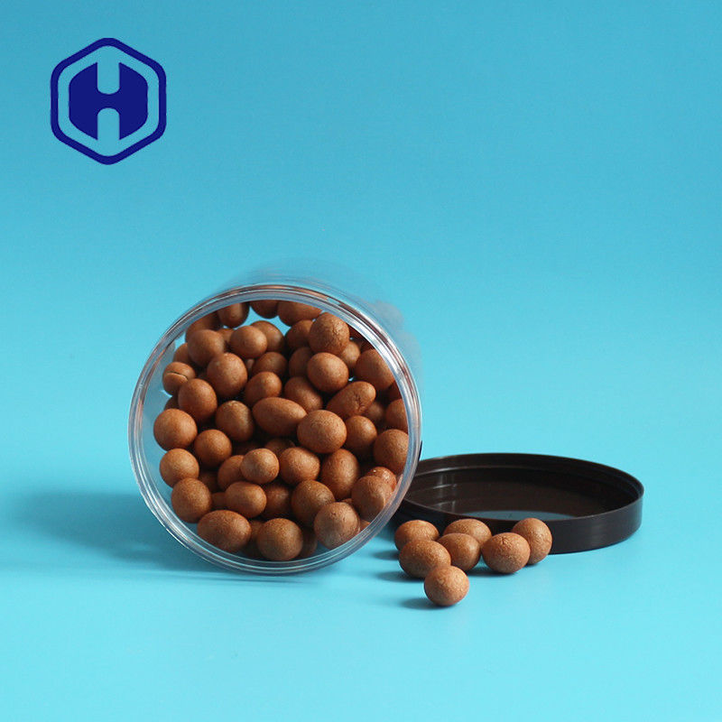 almacenamiento amplio de la comida de las palomitas de los cacahuetes de la boca del tarro del envase de plástico de la prueba del escape de 710ml 24oz