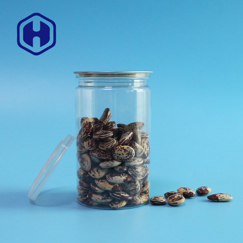 el animal doméstico vacío abierto fácil del plástico transparente de 410ml 211# puede para la prueba del escape de la comida