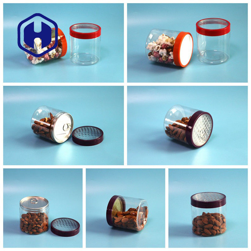 los anacardos de 12.8oz 305# fechan el ANIMAL DOMÉSTICO hermético pueden envase de plástico abierto fácil con el tapón de tuerca