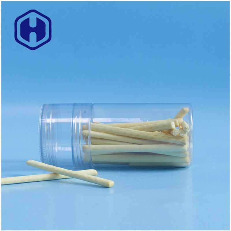 10.9oz Mason Jars Premium Screw plástico 2 en 1 embalaje del atasco del chocolate de las galletas de los alimentos para niños